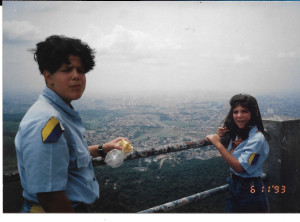 1993: 1a. excursão da Tropa Feminina - Pico Jaragua - nov/93